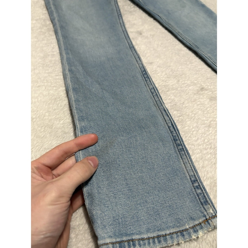 Abercrombie & Fitch 90s Slim Straight Ultra High Rise Jeans Size 24 00R Pants St - Picture 8 of 11